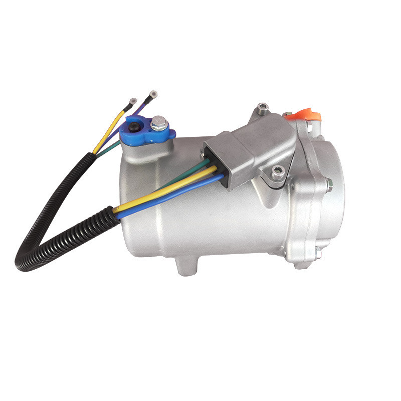 批发压缩机电动汽车空调制冷改装驻车空调12v2448v72v电动压缩机