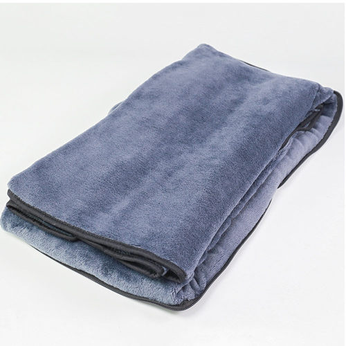 热卖法兰绒双面毛毯多功能毯子秋冬收纳毯居家办公休闲午睡毯