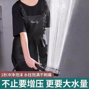 通用超强浴霸莲蓬头套装 增压花洒喷头淋浴高压洗澡手持式 七档按键
