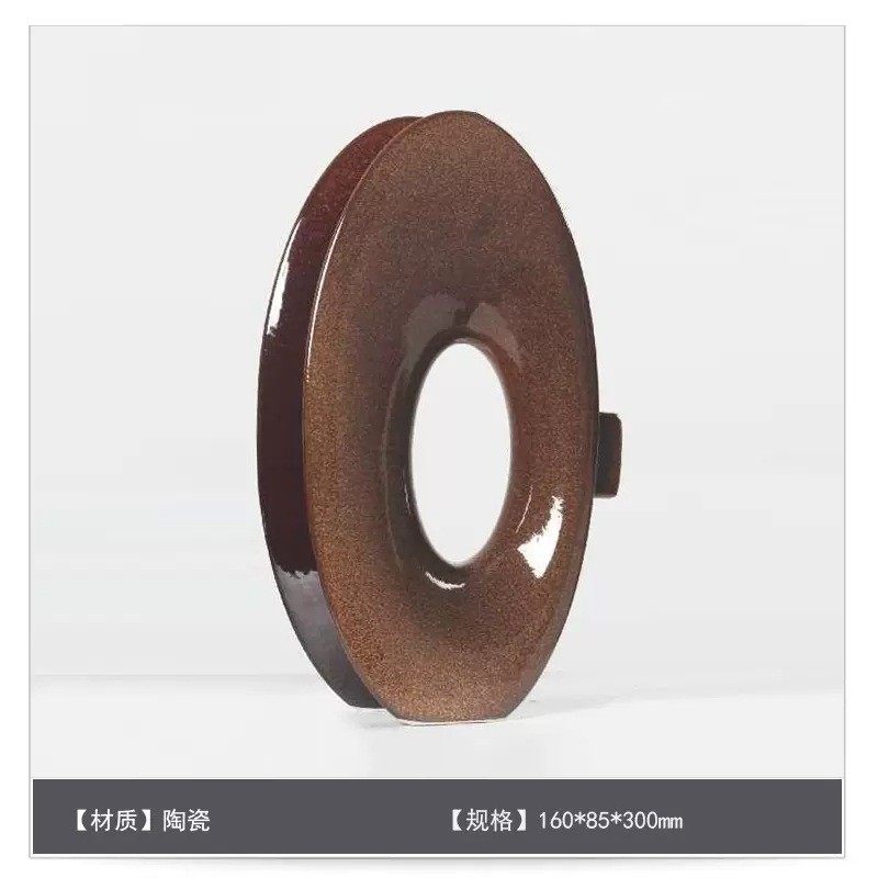 轻奢现代空间艺术陶瓷花瓶家居样板间圆环花器酒柜玄关设计师摆件,家居饰品,装饰摆件,淘宝优惠券,粉丝福利购,淘宝优惠卷