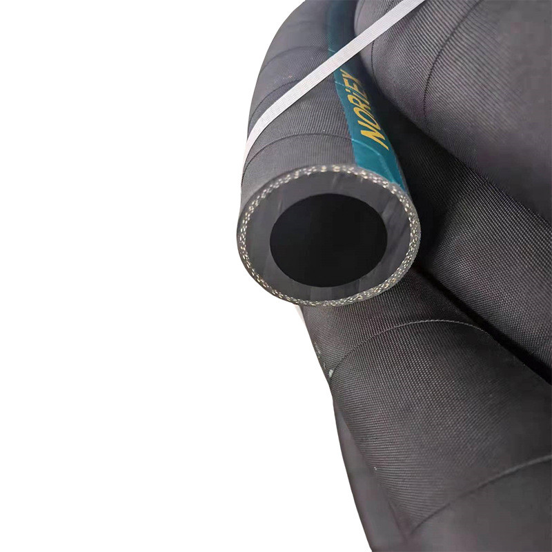 高压钢丝耐磨胶管高压油管风管钢边管橡胶管空压机软管钢丝胶管