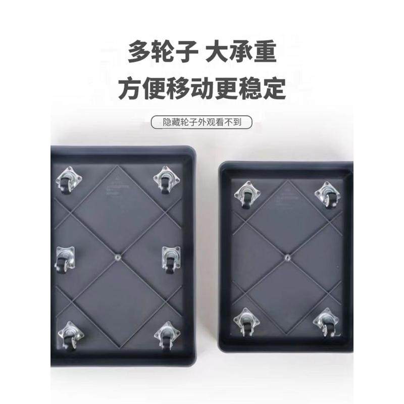 热销加厚带花盆托盘带轮长方底座移动滑轮万向轮滚轮托架隐形置物,鲜花速递/花卉仿真/绿植园艺,花盆,淘宝优惠券,粉丝福利购,淘宝优惠卷