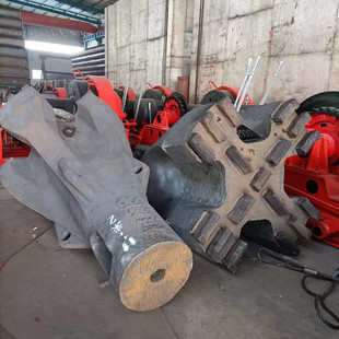 热销厂家直销打桩机配件合金刚锤牙公分15公分20锤头30公分等