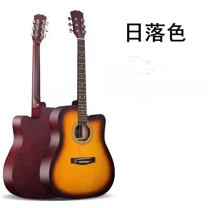 民谣41寸38寸木吉他初学者新手学生男女现货练习吉他大量入门级