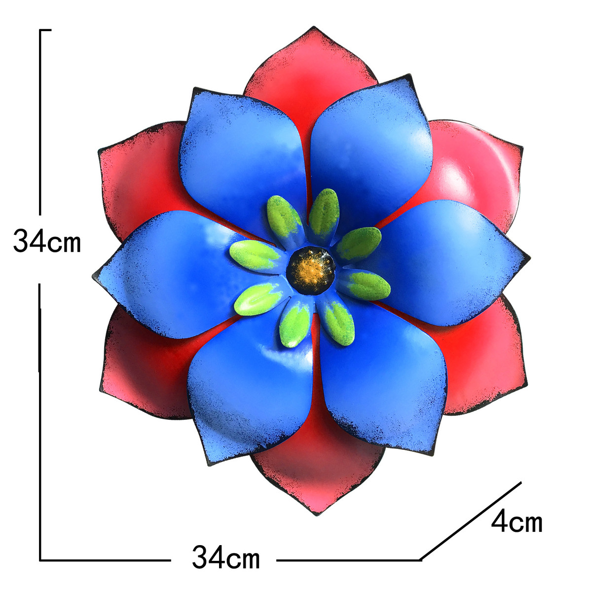 2020新款铁制装饰品家居挂件铁制花壁挂工艺品加工定制
