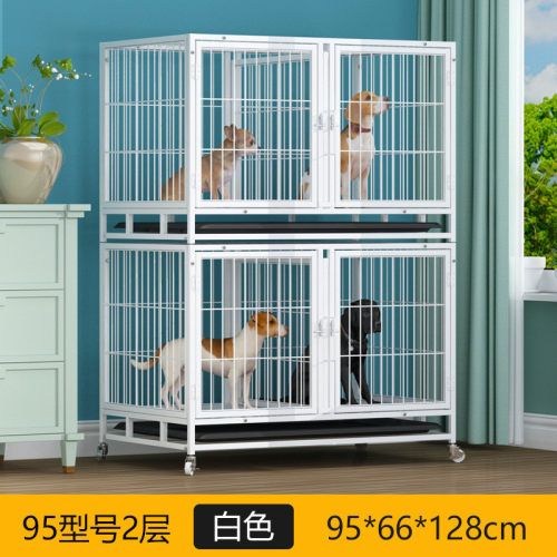 三层多层两层带隔断子母繁殖笼狗笼子双层分体泰迪狗笼宠物笼猫笼