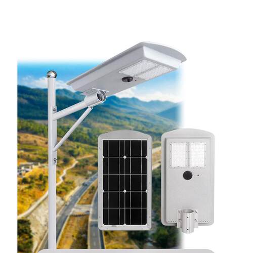 一体化6米太阳能人体感应路灯工程款户外照明灯头solar厂家批发