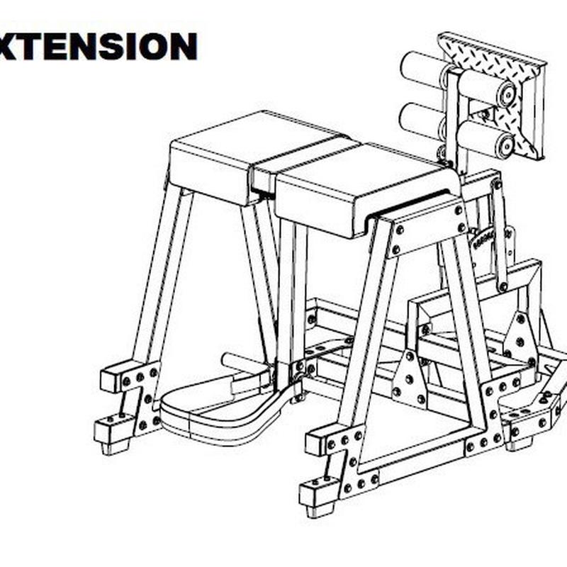 热销商用多功能综合健身架健身房罗马椅重型仰卧腹背抬曲腿训练器