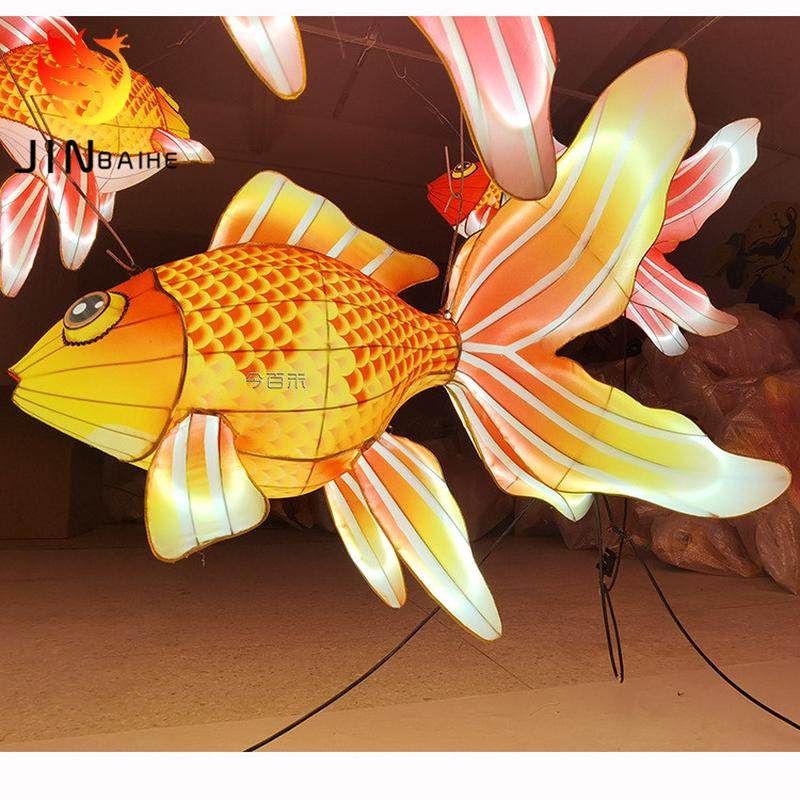 现货金鱼灯笼布艺造型鱼发光花灯彩酒店餐厅商场酒楼婚庆鲤鱼装饰,节庆用品/礼品,灯笼,淘宝优惠券,粉丝福利购,淘宝优惠卷