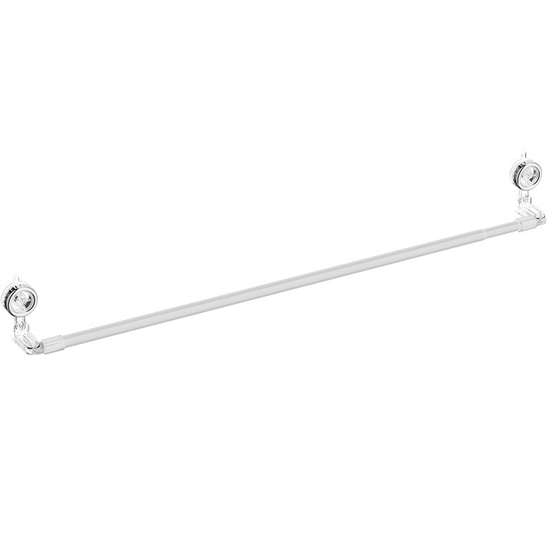 复古吸盘大号伸缩杆晾晒阳台晾衣伸缩晾衣杆强力承重免打孔