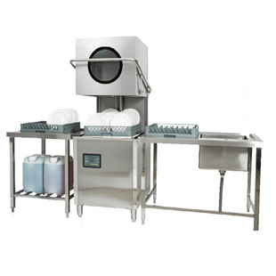 揭盖食堂洗碗机商用饭店餐厅火锅小型全自动酒店式洗碟刷碗机