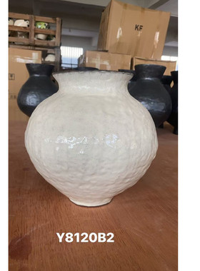 插花陶瓷花瓶纯手工花器手绘牡丹花家居客厅景德镇摆件桌面瓷花瓶