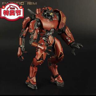 NECA环太平洋机甲 危险流浪者暴风赤红可动人偶7寸机器人模型包邮