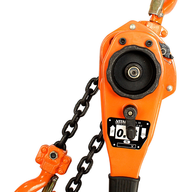 手摇式vital手拉葫芦1t2t35t环链手板葫芦手板日式牵引起重吊葫芦