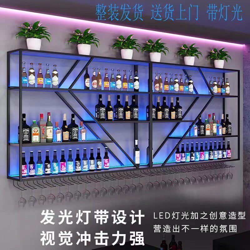 双层餐厅酒吧吧台桌网红奶茶店铁艺收银台转角酒店接待前台特色