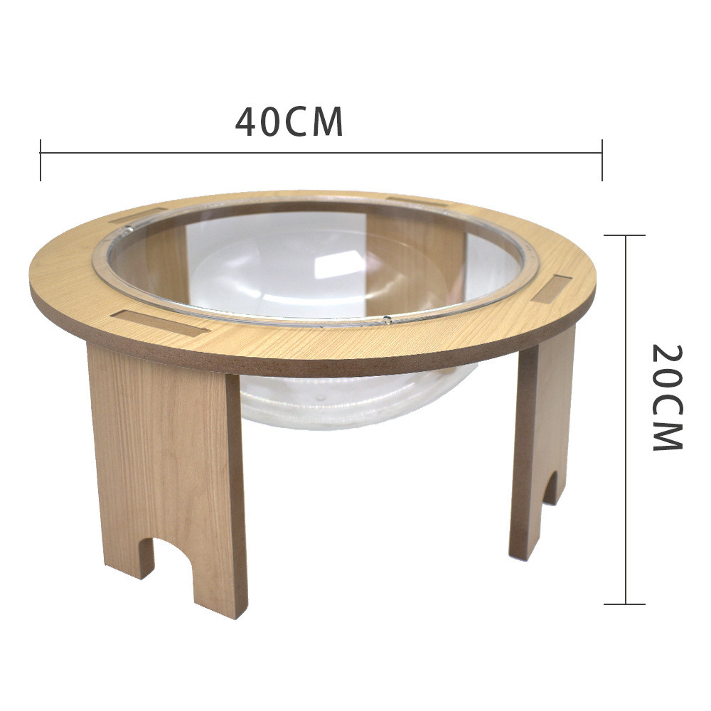 源头工厂直销木质可拆卸猫窝diy四腿窝亚克太空舱宠物用品组合式