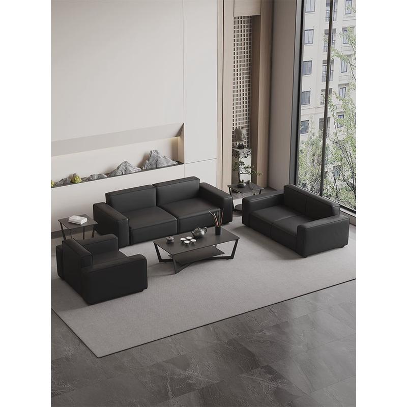 办公沙发茶几组合套装商务休息区贵宾接待洽谈会议办公室家具