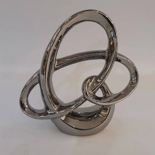 热销现代艺术摆件陶瓷轻奢创意家居客厅装饰品办公室桌面摆设