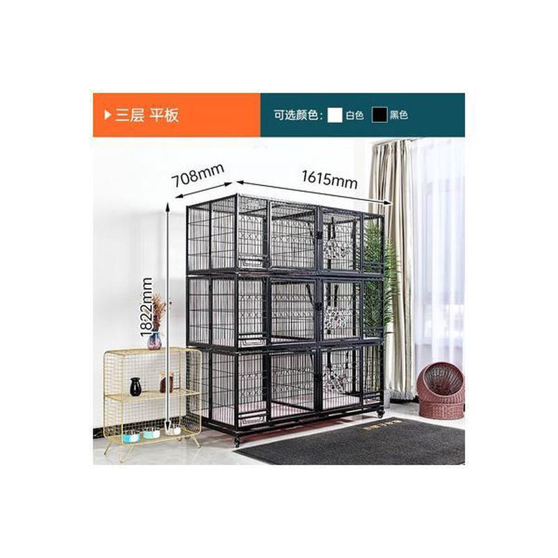 折叠猫笼猫繁殖笼猫笼子四季通用繁育笼猫舍猫笼家用三层鸽子猫窝