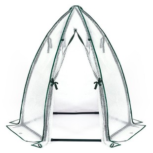 蔬菜水果温室大棚冬季温棚锥形多肉植物保家用庭院防寒过冬暖棚架