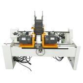 全自动液压双头长料倒角机金属管端成型卧立式 高速自动双头倒角机