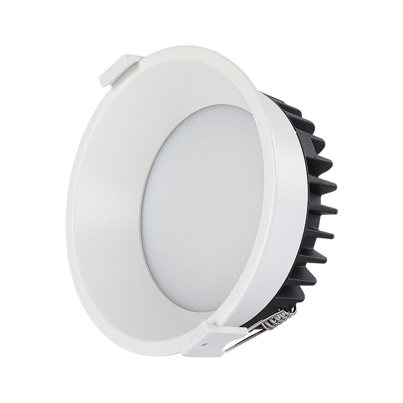 厂家直销窄边防眩压铸工程筒灯无主灯家装led筒灯3寸4寸深筒灯