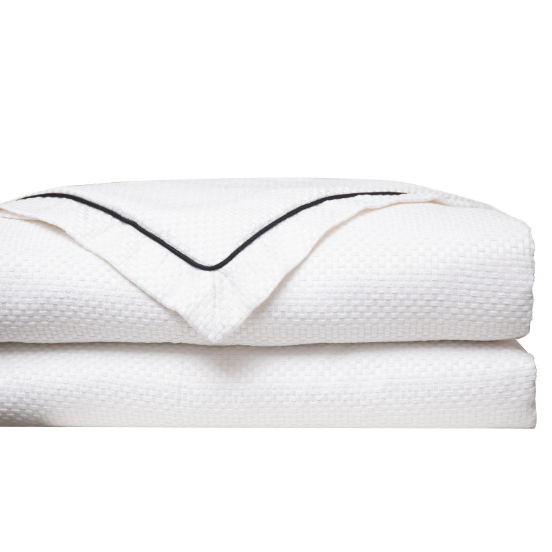 黑白现代简约床品组合批垫酒店别墅样板间床上用品四件套抱枕靠垫