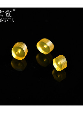 厂家直销硅胶硅胶水气球高弹不断黄色橡皮筋黄耐老化硅胶圈批发