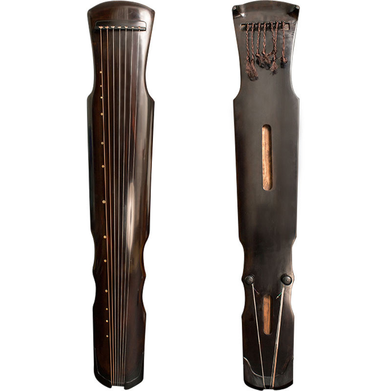 颂扬古琴初学入门专业演奏老杉木古琴弦七混沌式古琴赠桌凳