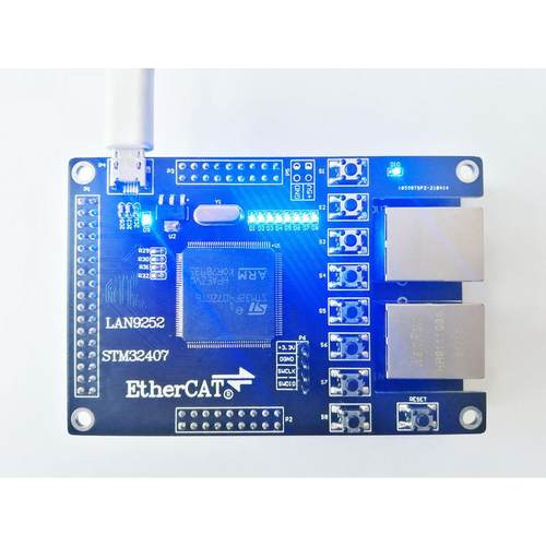 LAN9252 LAN9252从站 LAN9252开发板 EtherCAT从站 16IO CIA402