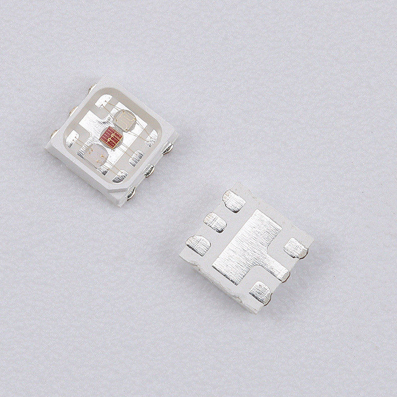 热销厂供3535rgb灯珠支架全彩1.5w3030rgb七彩3wled贴片金线铜高