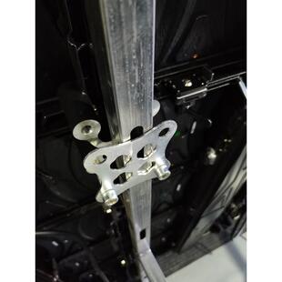 压铸铝箱体连接片移动屏LED显示屏日目子架蝴蝶扣件