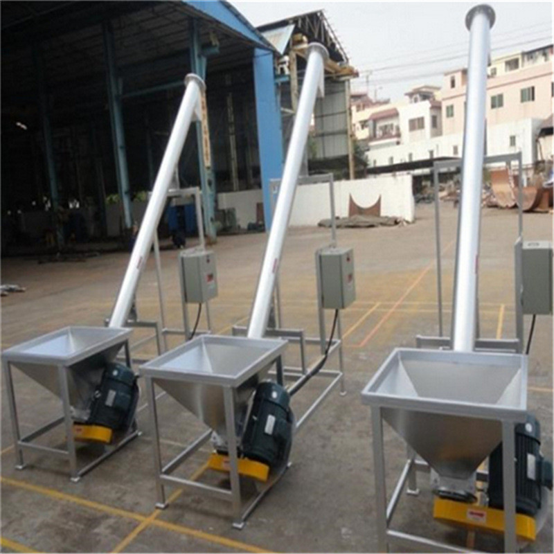 热销不锈钢蛟龙干粉 淀粉螺旋上料机 提升机装罐用给料机lj3