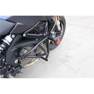 热销适用于钱江追600保险杠srk600改装发动机护弹簧防摔杠杠缓冲