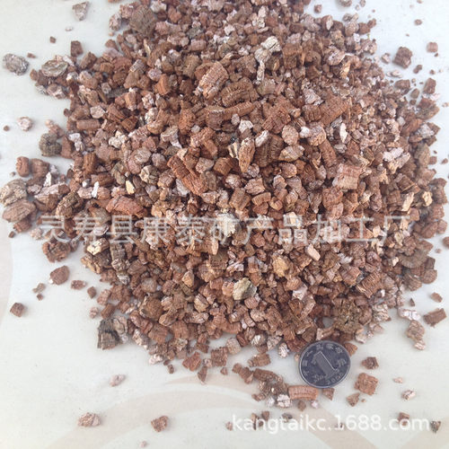 供应园艺蛭石保水保约足100l-肥15kg3-5mm蛭石