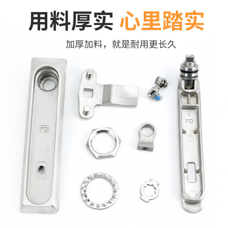 热销促越ms834-g不锈钢平面锁户外机箱机柜门锁304不锈钢电挂锁带