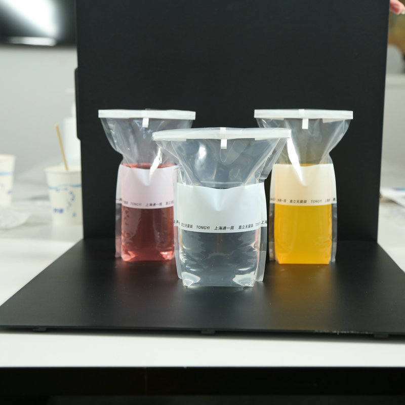 热销通一周一次性立式样品采集袋532ml真空密封透明双无菌均质袋