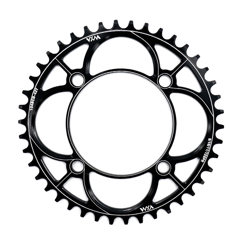 热销正负齿盘片山地车单盘圆盘104BCD40/42/44/46/48/50/52T牙盘