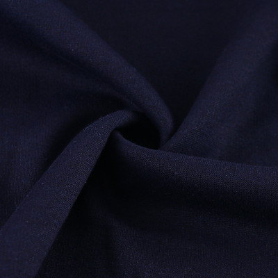 秋冬新款加绒牛仔面料全棉弹力厂商牛仔布针织直供