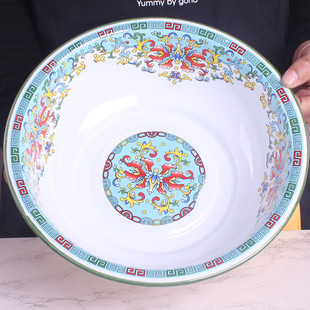 51n欧丽家搪瓷欧式 搪瓷瓷盆拌沙拉馅料拌厨房馅料盆和饺子馅拌