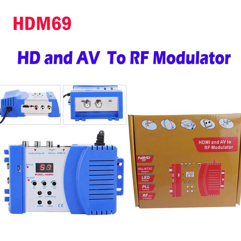 高清调制器HD/AV TO RF HD RF Modulator HDM6