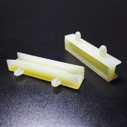 热销华社hcg90-2pc板导槽cg系列pc板轨道配电箱导槽100装