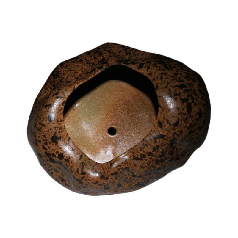 粗陶紫砂创意个性简约宜兴多肉植物陶瓷花盆清新阳台小盆栽