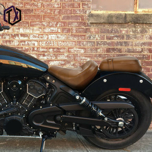 热销适用印第安scout侦察兵后前坐垫轻骑兵坐垫改装 司机坐垫