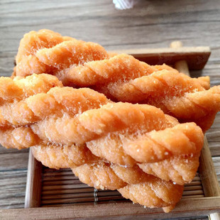 先富绝味麻花 独立包装甜味咸味休闲零食点心500g 酥脆小麻花小吃