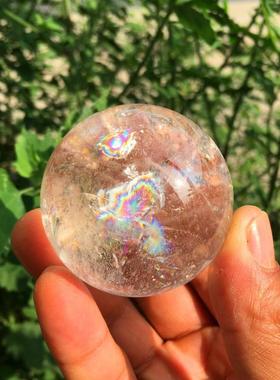 莱透体阿赛斯特梵天高频能量水晶球高带彩虹球