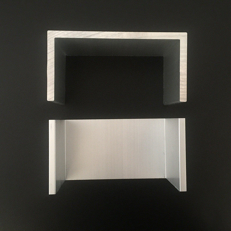 120x60x6槽铝u型铝合金槽铝铝108mm铝合金铝槽包边导轨工业槽内径