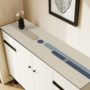 入户玄关鞋柜长条防滑防油防水硅胶桌垫可裁剪电视柜防烫免洗桌布
