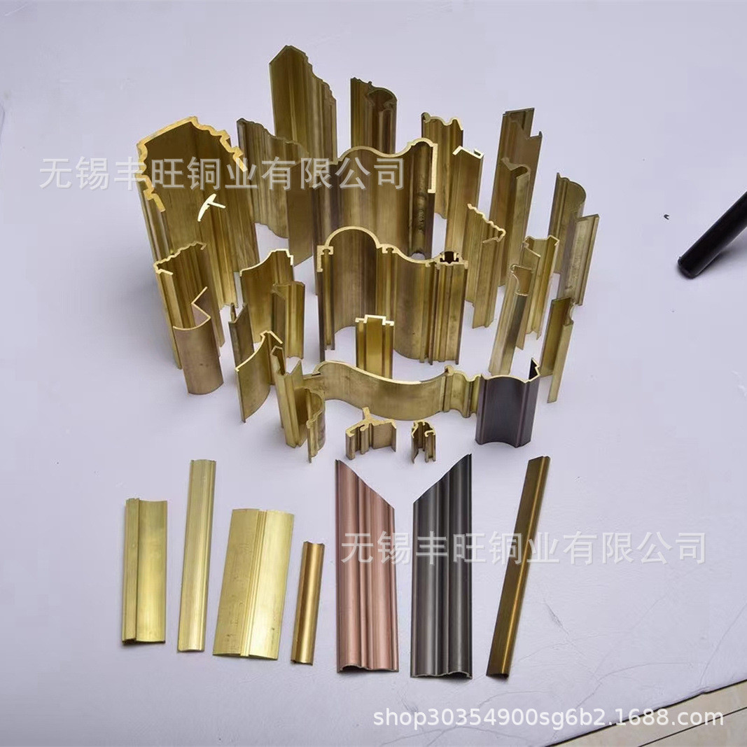 z型黄铜地板压条 大理石收边 门栏条铜条t型扣石 地毯收条