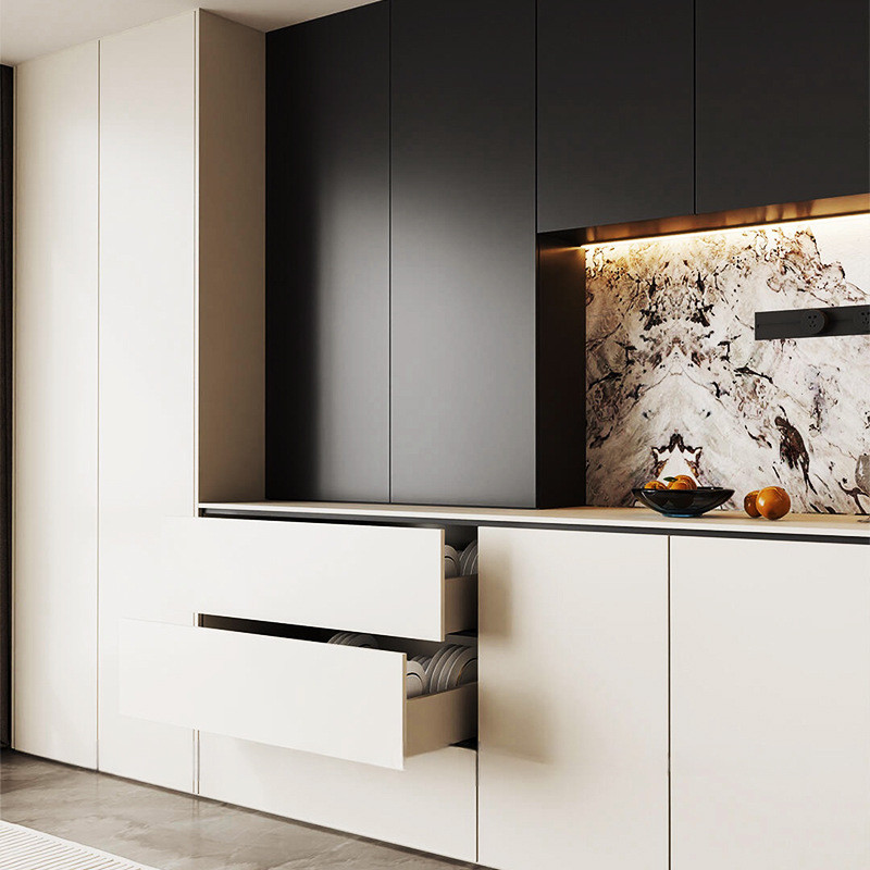 热销制定 全屋轻奢简约衣帽间实木多层板柜子卧室经济衣橱现代